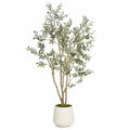 Arbre d'Olivier Artificiel Intérieur 150 cm avec Pot en Céramique