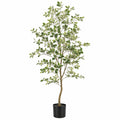 Arbre Artificiel Vert avec Pot, Hauteur 210 cm