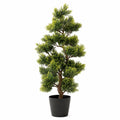 Arbre artificiel d'intérieur 150 cm vert avec pot noir