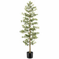 Arbre Artificiel 180 cm Décoration Intérieure Extérieure Vert