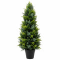 Arbre Artificiel Conifère Vert 90 cm en Pot
