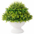 Plante Verte Artificielle en Pot avec Feuillage Luxuriant