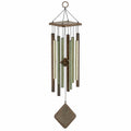 Carillon Éolien Extérieur Bronze et Vert 90 cm