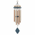 Carillon à vent extérieur en cuivre et beige