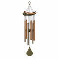 Carillon à vent en cuivre et gris pour intérieur et extérieur