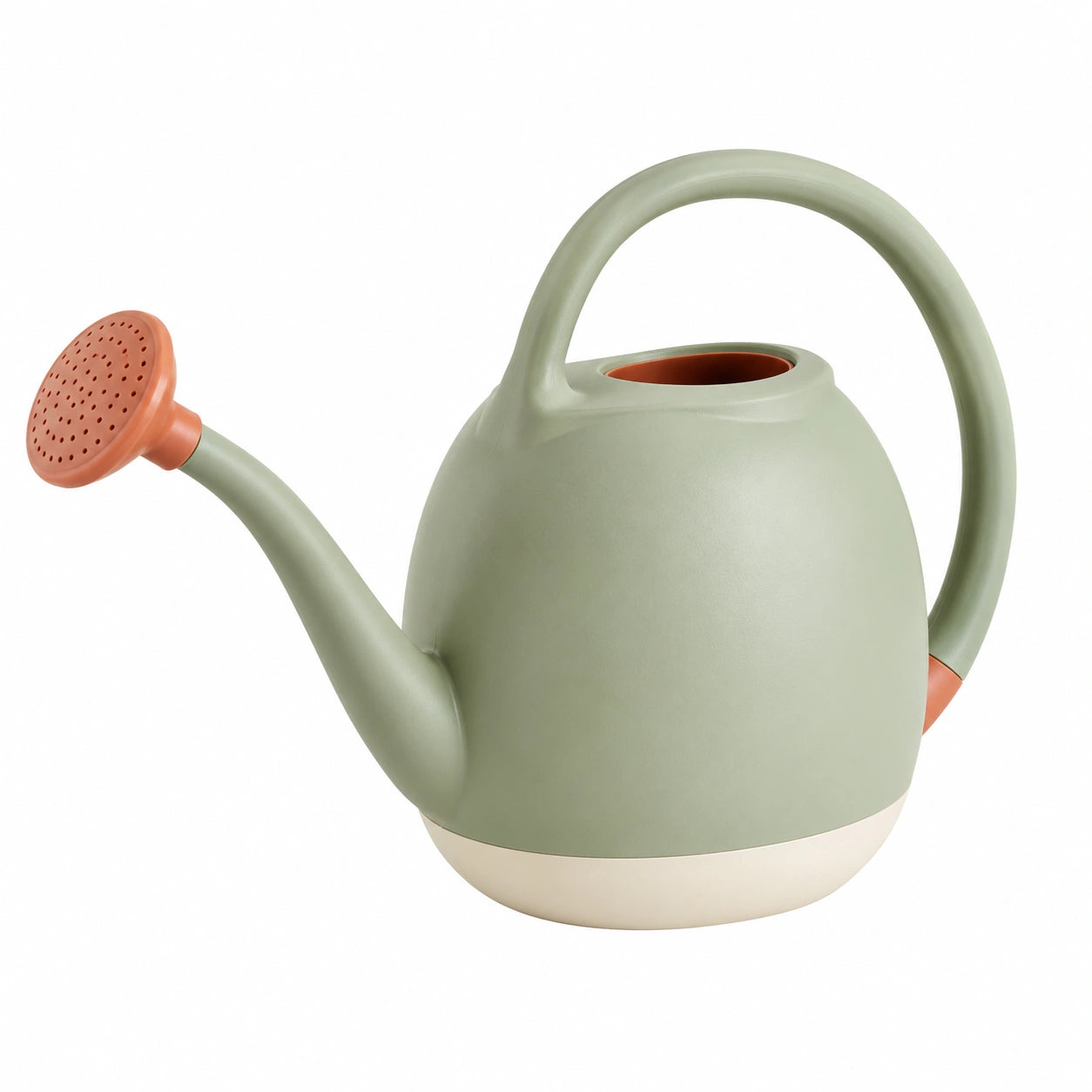 Arrosoir Ergonomique Vert et Argile 2L