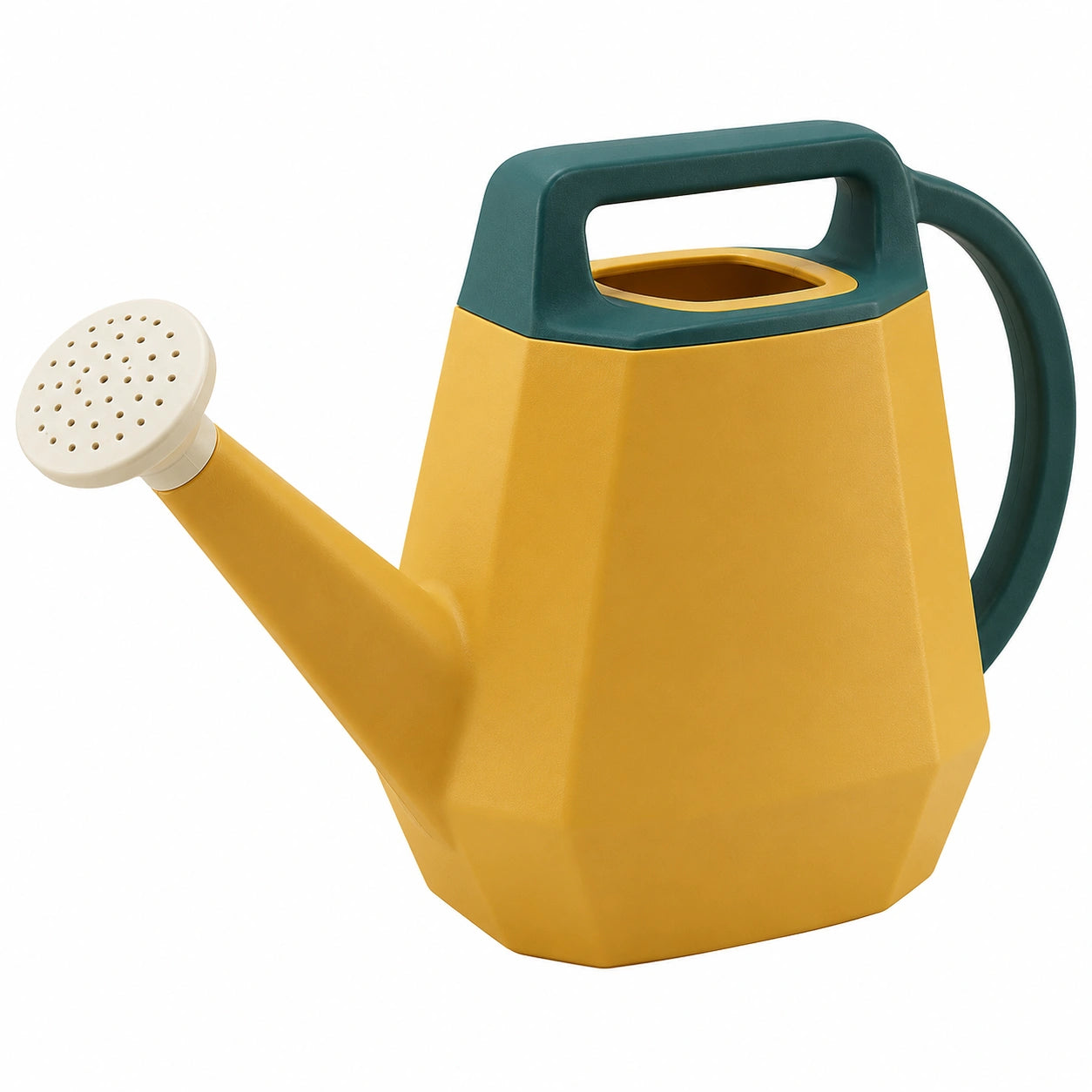Arrosoir Jaune et Vert 5L avec Poignée Ergonomique